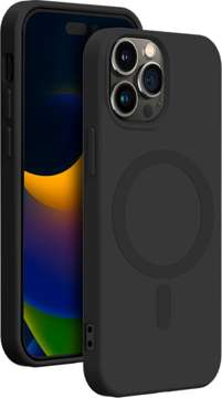 Coque silicone iPhone 15 Pro Max (illustration)